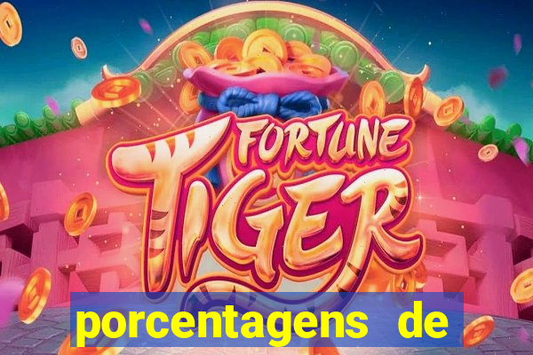 porcentagens de jogos pagantes